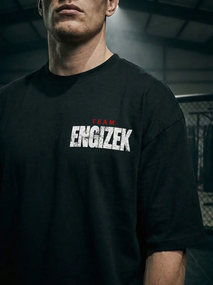 TEAM ENGIZEK - OVERSIZED SHIRT - FIGHT WEEK DROP