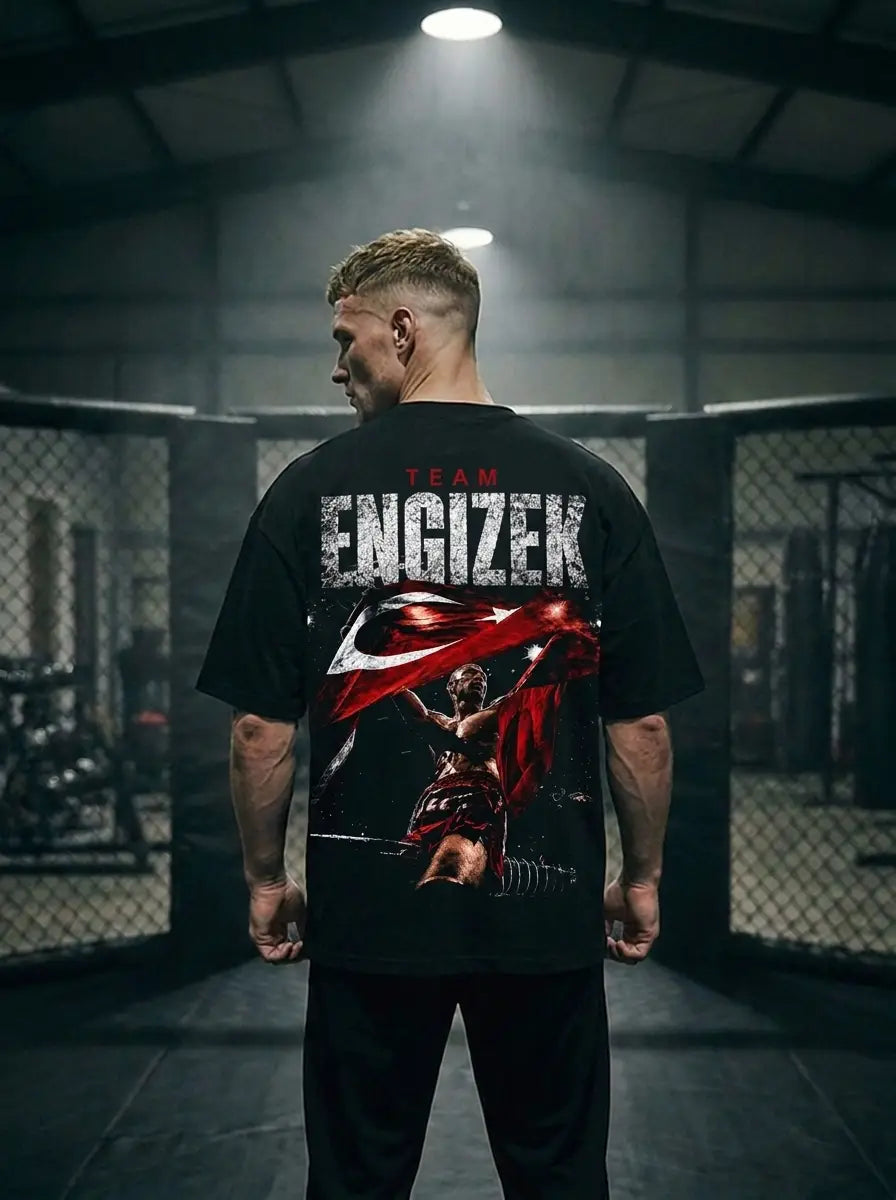 TEAM ENGIZEK - OVERSIZED SHIRT - FIGHT WEEK DROP