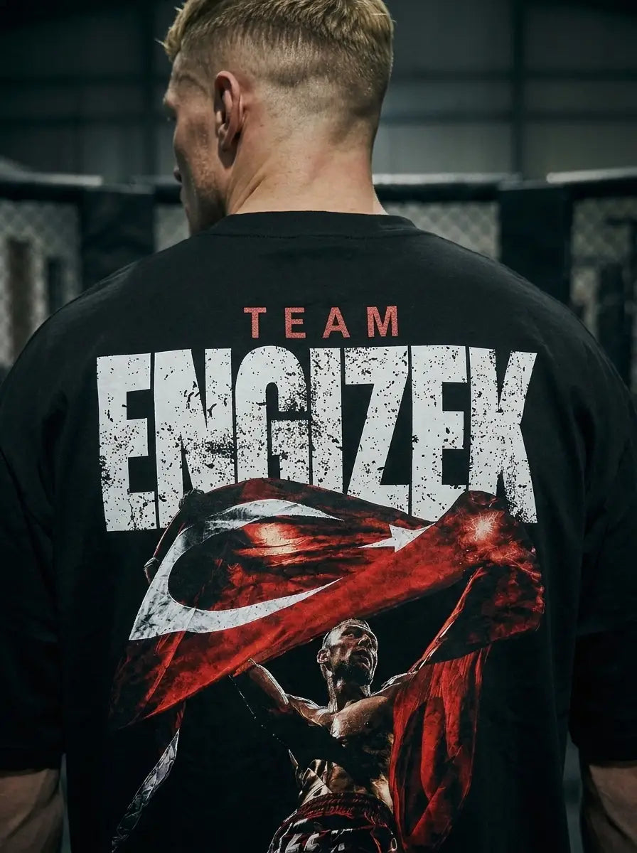 TEAM ENGIZEK - OVERSIZED SHIRT - FIGHT WEEK DROP