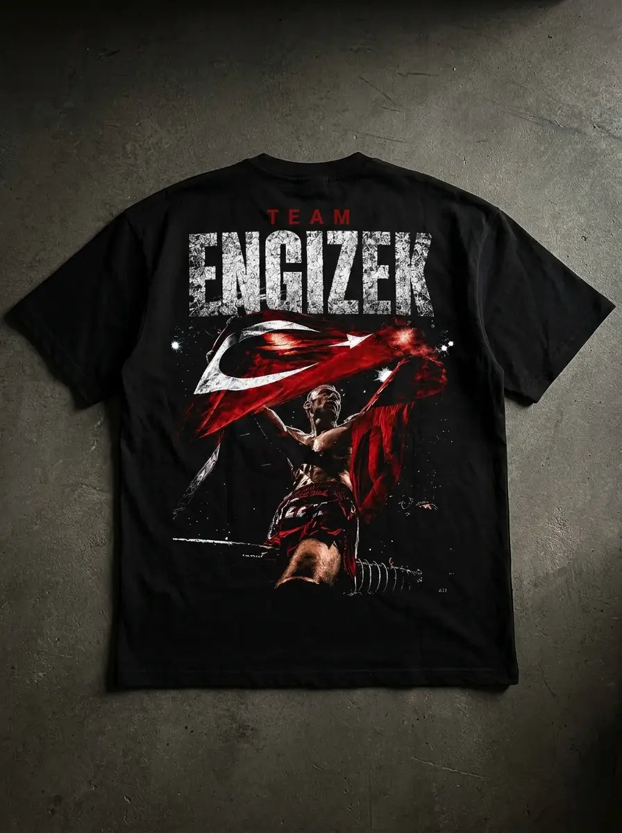 TEAM ENGIZEK - OVERSIZED SHIRT - FIGHT WEEK DROP