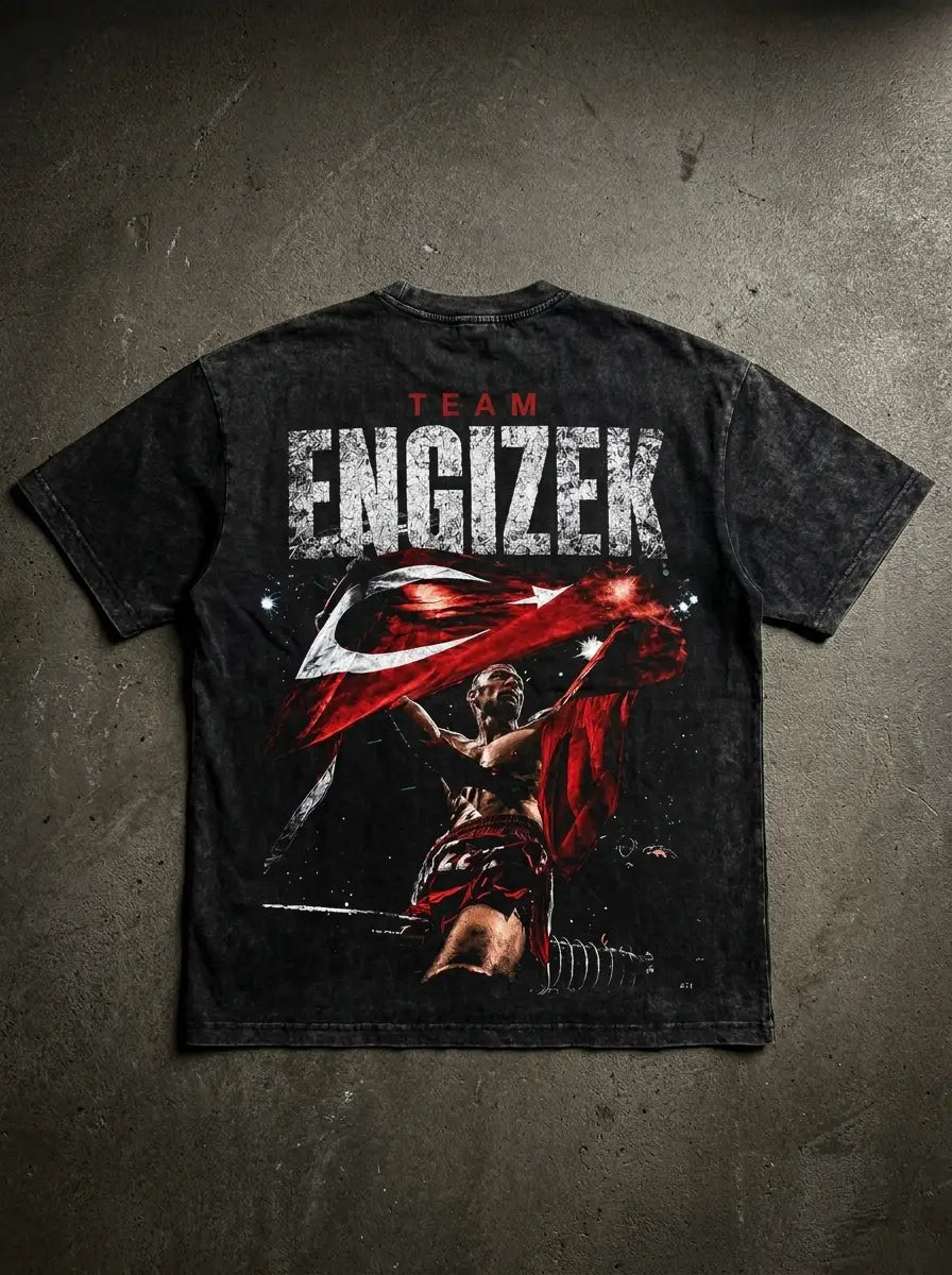 TEAM ENGIZEK - OVERSIZED SHIRT - FIGHT WEEK DROP